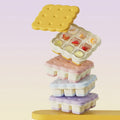 Soft Silicone Ice Tray Baby Food Freezing Storage Mold